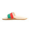 Gucci Interlocking G Rubber Sandals in Ivory 655265, Size 44 EU Secondhand