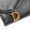 Dior Goatskin Cosmos Saddle Zipped Card Holder Secondhand