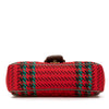 Gucci Small GG Marmont Houndstooth Tweed Flap Crossbody Secondhand