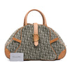Secondhand Dior Diorissimo Canvas Double Saddle Bowler Bag