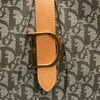 Secondhand Dior Diorissimo Canvas Double Saddle Bowler Bag