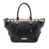 Burberry Small House Check Trimmed Leather Salisbury Tote Secondhand