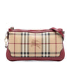 Burberry Haymarket Check Coated Canvas Peyton Crossbody Secondhand