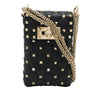 Valentino Lambskin Rockstud Spike Phone Case Crossbody Secondhand