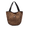 Bottega Veneta Nylon Leopard Print Tote Secondhand