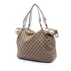 Gucci Large GG Canvas Icon Bit Satchel Secondhand