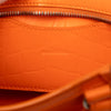 Balenciaga Mini Croc Embossed Calfskin Motocross Neo Classic City Satchel Secondhand