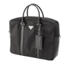 Prada Saffiano Trimmed Tessuto Business Bag Secondhand