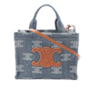 Celine Small Denim Cabas Thais Satchel Secondhand