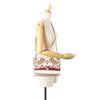 Fendi Medium Vitello Liberty Lucido Flowers and Bows Scalloped Studded Kan I Satchel Secondhand