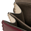 Fendi Medium Vitello Liberty Lucido Flowers and Bows Scalloped Studded Kan I Satchel Secondhand