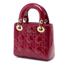 Dior Mini Patent Cannage Lady Dior Secondhand