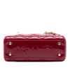 Dior Mini Patent Cannage Lady Dior Secondhand