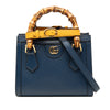Secondhand Gucci Small Calfskin Bamboo Diana Satchel