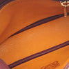LOEWE Anagram Suede and Calfskin Shoulder Bag Secondhand