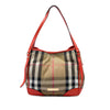 Burberry Small House Check Canvas Bridle Canterbury Tote Secondhand