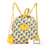 Gucci GG Cotton Wallpaper Neo Vintage Drawstring Backpack Secondhand