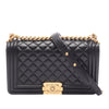 Chanel Old Medium Quilted Lambskin Boy Flap Secondhand