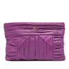 Prada Pleated Nappa Clutch Secondhand
