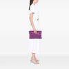 Prada Pleated Nappa Clutch Secondhand