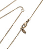 Chanel CC Brass and Strass Pendant Necklace Secondhand