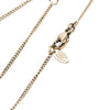 Chanel CC Brass and Strass Pendant Necklace Secondhand