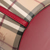 Burberry Haymarket Check Coated Canvas Lorne Bucket Bag Secondhand