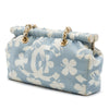 Chanel CC Clover Printed Canvas Shoulder Bag Secondhand
