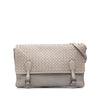 Bottega Veneta Nappa Intrecciato Flap Shoulder Bag Secondhand