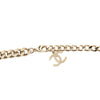 Chanel Gold Plated and Lambskin Camellia Chain Belt Secondhand