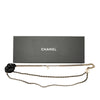 Chanel Gold Plated and Lambskin Camellia Chain Belt Secondhand