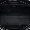 Prada Spazzolato Leather Geometric Applique Briefcase Secondhand