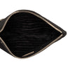 Prada Saffiano Trimmed Tessuto Robot Pouch Secondhand