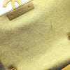 Chanel Medium Quilted Metallic Lambskin CC Chic Double Flap Secondhand