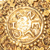 Chanel Gold Plated Medallion Link Bracelet Secondhand