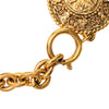 Chanel Gold Plated Medallion Link Bracelet Secondhand
