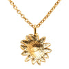 Chanel Gold Plated Leo Lion Sun Medallion Necklace Secondhand