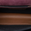 Burberry Small Leather and House Check Canvas Derby Macken Crossbody Secondhand