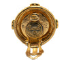 Secondhand Chanel Gold Plated CC Clip On Earrings