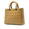 Dior Large Patent Cannage Lady Dior Secondhand