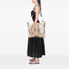 Secondhand Burberry PVC and House Check Canvas Shopper Tote