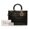 Dior Large Lambskin Cannage Lady Dior Secondhand