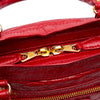 Secondhand Balenciaga Mini Lambskin Motocross Giant 21 City Satchel