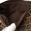 Fendi Mini Zucchino Canvas Shoulder Bag Secondhand