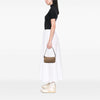 Fendi Mini Zucchino Canvas Shoulder Bag Secondhand