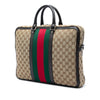 Gucci GG Canvas Web Briefcase Secondhand