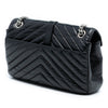 Saint Laurent Medium Crinkled Calfskin Punk Chain Bag Secondhand