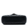 Saint Laurent Medium Crinkled Calfskin Punk Chain Bag Secondhand