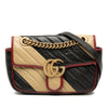 Gucci Small GG Marmont Matelasse Diagonal Leather Torchon Shoulder Bag Secondhand