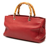Gucci Medium Calfskin Bamboo Shopper Satchel Secondhand